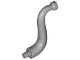 Part No: 43892  Name: Elephant Tail / Trunk with Bar End - Short Curved Tip