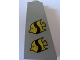 Part No: 4460pb007  Name: Slope 75 2 x 1 x 3 with Two Fish Pattern (Stickers) - Set 1782