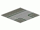 Part No: 612p01  Name: Baseplate, Road 32 x 32 8-Stud T Intersection with Road Pattern