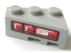 Part No: 6565pb05  Name: Wedge 3 x 2 Left with Taillights Pattern (Sticker) - Set 8479