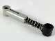 Part No: 731c05  Name: Technic, Shock Absorber 6.5L with Black Piston Rod - Normal Spring