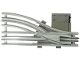 Lot ID: 380164480  Part No: 73696  Name: Train, Track 12V Switch Point Right, Type 2 - Track Only
