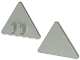 Part No: 892  Name: Road Sign 2 x 2 Triangle with Clip