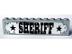 Part No: BA010pb01  Name: Stickered Assembly 10 x 1 x 2 with 'SHERIFF' Sign Pattern (Sticker) - Sets 6755 / 6764 - 2 Brick 1 x 10
