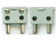 Part No: bb0081c01  Name: Electric, Connector, 2-Way Male Squared Narrow Long without Center Post