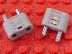 Lot ID: 321101219  Part No: bb0141c01  Name: Electric, Connector, 2-Way Male Rounded Narrow Type 1 with Cross-Cut Pins