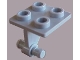 Part No: bb0164  Name: Plate, Modified 2 x 2 Thin with Dual Wheels Holder - Solid Pins