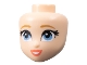 Lot ID: 408209503  Part No: 101817  Name: Mini Doll, Head Friends with Medium Nougat Eyebrows, Medium Blue Eyes, Coral Lips, and Open Mouth Smile with Teeth Pattern