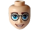 Lot ID: 389093532  Part No: 103423  Name: Mini Doll, Head Friends Male with Reddish Brown Eyebrows, Dark Azure Eyes, Black Glasses, Reddish Brown Open Mouth with Teeth Pattern