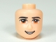 Lot ID: 366224605  Part No: 16551  Name: Mini Doll, Head Friends Male Large with Black Eyebrows, Medium Nougat Eyes, Open Mouth Smile with Teeth Pattern