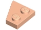 LEGO: Wedge, Plate 2 x 2  Right |  | Light Nougat