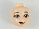 Lot ID: 174182748  Part No: 31950  Name: Mini Doll, Head Friends with Black Thin Curved Eyebrows, Medium Nougat Eyes, Red Lips and Open Mouth Pattern (Snow White)