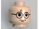 Part No: 3626bpx94  Name: Minifigure, Head Glasses with Lightning Bolt on Forehead Pattern (HP Harry Potter) - Blocked Open Stud