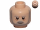 Part No: 3626cpb0407  Name: Minifigure, Head Beard with SW Gray Beard and Eyebrows, Lines under Eyes, Furrowed Brow, White Pupils Pattern - Hollow Stud