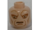 Part No: 3626cpb0551  Name: Minifigure, Head Alien with SW Saesee Tiin, Large Eyes and Cheek Lines Pattern - Hollow Stud