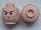 Lot ID: 400653213  Part No: 3626cpb0946  Name: Minifigure, Head Beard Stubble, Brown Angry Eyebrows, White Pupils Pattern - Hollow Stud