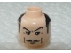 Part No: 3626pb0032 Name: Minifigure, Head Moustache Thin, Laugh Lines, Sideburns, White Pupils Pattern (Alfred the Butler) Part No: 3626pb0032 Name: Minifigure, Head Moustache Thin, Laugh Lines, Sideburns, White Pupils Pattern (Alfred the Butler)