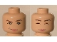 Part No: 3626pb0210  Name: Minifigure, Head Dual Sided Female with Awake / Asleep Pattern (HP Hermione)