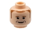 Part No: 3626pb0261  Name: Minifigure, Head Male Ferrari R. Barrichello / F. Massa Pattern