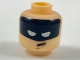Part No: 3626pb1946  Name: Minifigure, Head Black Headband with Squinted Batman Eyes, Worried Pattern