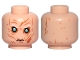 Part No: 3626pb1972  Name: Minifigure, Head Sunken Blue Eyes, White Eyebrows, Wrinkles and Scars Pattern (SW Supreme Leader Snoke)