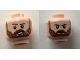 Part No: 3626pb2068  Name: Minifigure, Head Dual Sided Reddish Brown Eyebrows, Reddish Brown Beard, Open Smile/Frown Pattern