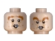 Part No: 3626pb2437 Name: Minifigure, Head Dual Sided Crow's Feet, Bushy Eyebrows and Rodent Teeth Pattern (Peter Pettigrew) Part No: 3626pb2437 Name: Minifigure, Head Dual Sided Crow's Feet, Bushy Eyebrows and Rodent Teeth Pattern (Peter Pettigrew)