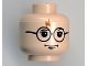 Part No: 3626px94  Name: Minifigure, Head Glasses with Lightning Bolt on Forehead Pattern (HP Harry Potter)