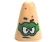 Lot ID: 193287914  Part No: 54873pb05  Name: Minifigure, Head, Modified Patrick with Bright Green Mask Pattern