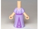 Part No: 65203pb002  Name: Micro Doll, Body with Lavender Dress Pattern (Elsa)