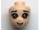 Lot ID: 386500633  Part No: 66488  Name: Mini Doll, Head Friends with Brown Large Eyes, and Open Mouth Pattern (Li Shang)