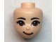 Part No: 67603  Name: Mini Doll, Head Friends with Brown Asian Eyes, Medium Nougat Lips and Closed Mouth Pattern