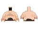 Part No: 973pb1293c01  Name: Torso SW Bare Chest with Hair Pattern (SW Malakili) / Light Nougat Arms / Light Nougat Hands