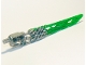 Part No: 24165pb03  Name: Bionicle Weapon Protector Sword with Marbled Bright Green Blade Pattern