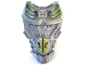 Part No: 24193pb03  Name: Large Figure Torso with Bionicle Lime and Yellow Pattern