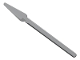 Part No: 32373  Name: Minifigure, Weapon Pike / Spear - Handle with Round End, Flexible Rubber