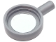 Part No: 4528pb01  Name: Minifigure, Utensil Frying Pan with Silver Mirror Pattern (Sticker) - Set 41180