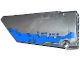 Part No: 64392pb007  Name: Technic, Panel Fairing #17 Large Smooth, Side A with Blue Milano Spaceship Pattern (Sticker) - Set 76021