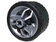 Part No: 66155c01  Name: Wheel 30.4mm D. x 20mm with Center Axle Holes Motorcycle and Black Tire 37 x 22 ZR (66155 / 55978)
