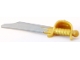 Part No: 95350pb01  Name: Minifigure, Weapon Sword, Cutlass Elaborate with Molded Pearl Gold Handle