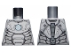 Lot ID: 263634012  Part No: 973pb4003  Name: Torso Armor, White Circle Arc Reactor and Silver Trim Pattern