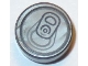 Lego part: Tile, Round 1 x 1 with Soda Pop Can Top Pattern