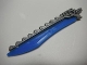 Part No: 98568pb03  Name: Hero Factory Weapon, Saw with Molded Blue Sword Blade Pattern