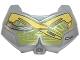Part No: 98603pb012  Name: Large Figure Chest Armor Small with Green and Yellow Pattern