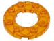Lego part: Plate, Round 4 x 4 with 2 x 2 Round Open Center