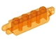 Part No: 30387  Name: Hinge Brick 1 x 4 Locking with 1 Finger Vertical End and 2 Fingers Vertical End