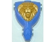 Lot ID: 63578036  Part No: 53346c01pb01  Name: Large Figure Torso KK with King Mathias Pattern - Series 2 - Lion Head Relief