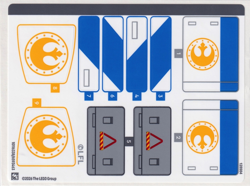 Sticker Sheet for Set 75460 - (10116338/6593463)