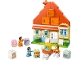 Set No: 10459  Name: Bluey's Family House with Memory Game