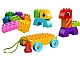 Set No: 10554  Name: Toddler Build and Pull Along